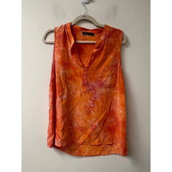 Gypsy 05 Orange Tie Dye Tank Top Sz S - Picture 1 of 3